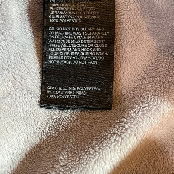 The North Face Jacket Girls Large 14/16 Pink Fleece Lining Zip Up Outdoor Travel - Picture 14 of 16